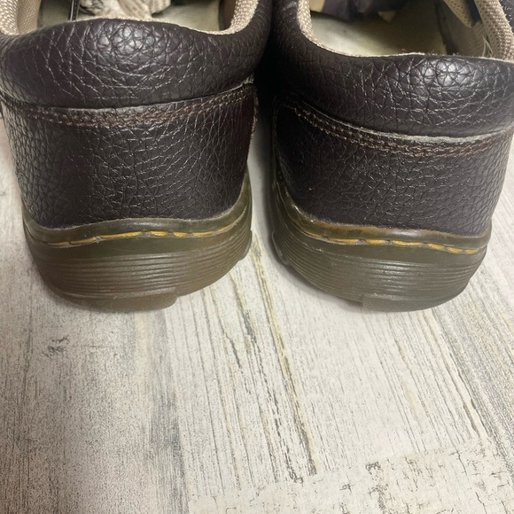 Dr Martens Pembridge size 12M Leather Oxford Lace Up Comfort Work Shoes Brown - Picture 4 of 9